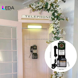 Téléphone Livre d'Or Audio Suspendu LEDA, Prix Usine, Plusieurs Couleurs, pour Mariage, Fête, Noël, Décoration de Photobooth - Product Image 2