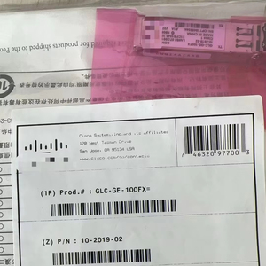 1300nm MMF 2km 100BASE-FX SFP Gigabit Ethernet chuyển đổi SFP mô-đun quang học <span class=keywords><strong>GLC</strong></span>-GE-100FX = - Product Image 1