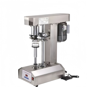 เครื่องปิดฝาขวดแก้วแบบกึ่งอัตโนมัติความเร็วสูงเครื่องปิดฝาขวดแก้วพลาสติกอุปกรณ์สกรูขวดต่างๆ - Product Image 5