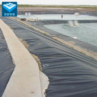 Géomembrane HDPE imperméable à prix compétitif direct usine pour bassin piscicole, décharge sanitaire, barrage et projets aquacoles