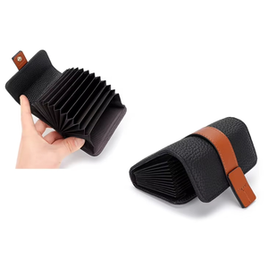 Porte-cartes RFID de haute qualité, mini <span class=keywords><strong>portefeuille</strong></span> court tendance pour hommes et femmes, style mignon pour ranger l'argent liquide - Product Image 4