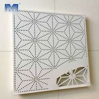 Mur-rideau en métal perforé moderne de haute qualité, design découpé au laser 3D, isolation thermique, imperméable, en aluminium