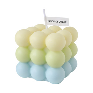 Venta <span class=keywords><strong>al</strong></span> <span class=keywords><strong>por</strong></span> <span class=keywords><strong>mayor</strong></span> <span class=keywords><strong>de</strong></span> fábrica: <span class=keywords><strong>Velas</strong></span> navideñas <span class=keywords><strong>de</strong></span> cera <span class=keywords><strong>de</strong></span> soja con burbujas, estilo Instagram, en forma <span class=keywords><strong>de</strong></span> cubo, aromáticas, hechas a mano, para regalo, venta a granel. - Product Image 5