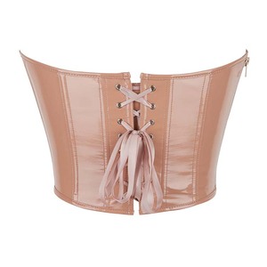 Corset court style <span class=keywords><strong>bustier</strong></span> sans bretelles, haut court <span class=keywords><strong>bustier</strong></span>, cœur, <span class=keywords><strong>kaki</strong></span>, corselet - Product Image 5