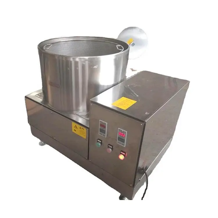 Máquina desidratação separador líquido sólido Fried Food Deoiling Machine