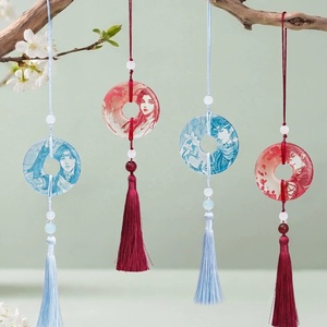 Commercio all'ingrosso: Ciondolo in acrilico effetto giada della <span class=keywords><strong>serie</strong></span> Qinse Liuguang, originale Heaven Official's Blessing Comic, giocattolo trendy, blind box - Product Image 4