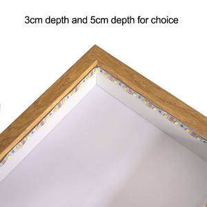 Nuovo arrivo 3D Light Up LED luci digitali scatola ombra cornici regali commemorativi cornice foto - Product Image 3