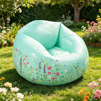 Fauteuil Gonflable Confortable et Léger avec Repose-Pieds pour Camping en Plein Air – Vente Directe Usine OEM