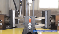 Machine de sertissage d'angle en aluminium de vente directe d'usine fenêtres faisant la machine fenêtres et portes faisant la machine