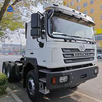 Camion tracteur lourd d'occasion SHACMAN F3000 6x4, moteur WP12 430 CV, essieu HD 16T, Poids total combiné 70T, Émission Euro 2