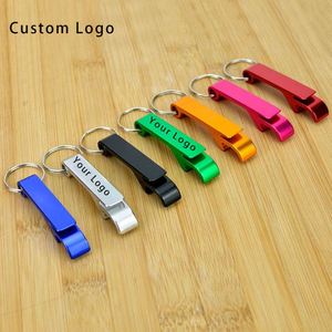Porte-clés de luxe en aluminium tendance, décapsuleur étanche, forme personnalisée, cadeau sur mesure - Product Image 1