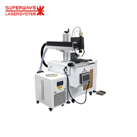 Nouvelle machine de soudage au laser à fibres automatique avec système de refroidissement par eau haute puissance pour plaque métallique