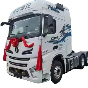 6X4 Tracteur Camion Tête Hino Moteur Semi