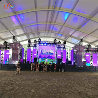 Layar LED Outdoor Novastar P2.9 P2.97 HD, Harga Layar Video LED untuk Sewa Panggung Konser, Layar LED Eksterior 500X500mm