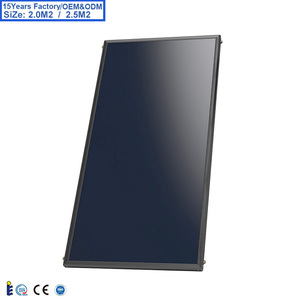 Calentamiento <span class=keywords><strong>de</strong></span> <span class=keywords><strong>agua</strong></span> solar BTE, revestimiento negro y azul selectivo, PLACA PLANA térmica solar, panel solar <span class=keywords><strong>para</strong></span> sistema <span class=keywords><strong>de</strong></span> calefacción solar caliente - Product Image 1