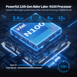 2025 New /Good Performance /In-tel CPU /DDR5 RAM /<b>M.2</b> 2280 <b>SSD</b> Mini Pc for Home and Office - Product Image 4