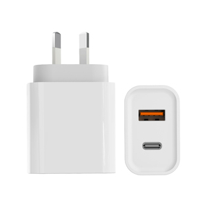 Adaptateur Chargeur Rapide USB A+C 20W QC <span class=keywords><strong>3</strong></span>.0 PD Charge Rapide Compatible <span class=keywords><strong>iPhone</strong></span> 17 16 15 Pro Max iPad Xiaomi Normes AU/EU/US/UK - Product Image 6