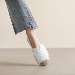 Chaussures plates décontractées XINZI RAIN sur mesure, faible MOQ, dessus en cuir respirant, talon de 3 cm, espadrilles pour femmes - Product Image 5