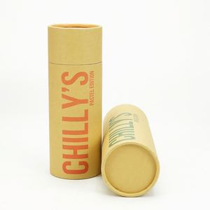 Custom <b>Empty</b> Cylindrical Cardboard Cylinder Round <b>Box</b> Paper Tube Packaging <b>Box</b> - Product Image 2