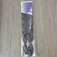 Extensions de cheveux tressés synthétiques pré-étirés de haute qualité TZ, tissage simple, 2x 180g, multicolores, naturels, vente en gros