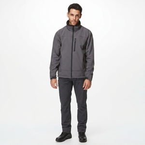 Waterproof Bonded <b>Canvas</b> Stand Collar Winter Thick Softshell Jackets for Men High Quality Hot Selling 2026 - Product Image 1