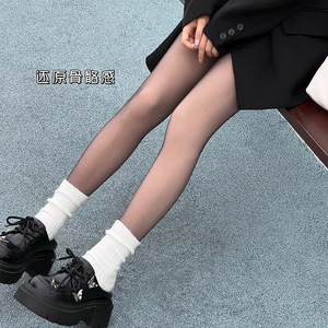 Artefact de <span class=keywords><strong>jambe</strong></span> nue d'automne et d'hiver avec collants à base de velours épais pour motif de personnage de jeunesse - Product Image 3