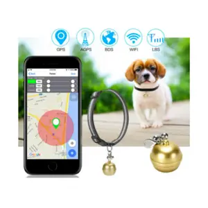 Intelligente Senza Fili Pet Finder GPS Impermeabile Cucciolo di Cane Gatto Campana Collare Anti-Lost Security Tracker Localizzatore Auto Sacchetto di pet tracker