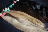 Extensions de cheveux humains blonds de qualité pour salon Extensiones Cabello Paquet de cheveux slaves vierges Remy russes naturels en vrac