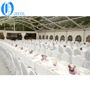 เต็นท์ปาร์ตี้โครงอะลูมิเนียมใส กันน้ำ หรูหรา ขนาด 40 x 60 เมตร สำหรับใช้งานเชิงพาณิชย์ รองรับได้ 100 คน เหมาะสำหรับร้านอาหาร โดมกลางแจ้งขนาดใหญ่ เต็นท์โปร่งใส - Product Image 6