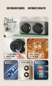<span class=keywords><strong>Lavadora</strong></span> <span class=keywords><strong>Portátil</strong></span> Eléctrica <span class=keywords><strong>Mini</strong></span> para Ropa Interior, Pequeña <span class=keywords><strong>Lavadora</strong></span> Automática Doméstica <span class=keywords><strong>con</strong></span> Esterilización y <span class=keywords><strong>Centrifugado</strong></span> - Product Image 5