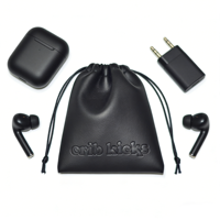 Mini sac de rangement pour écouteurs en cuir PU, étui de protection portable pour écouteurs