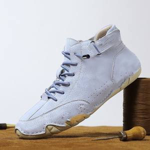 Botas altas de invierno informales superventas para hombre <span class=keywords><strong>Martin</strong></span>, botines redondos con cordones de talla grande 50 - Product Image 3