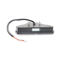 Feux arrière LED combinés en triangles pour camion, néon, homologués E-mark 12/24V avec réflecteur, clignotant, feux de position et feu antibrouillard arrière