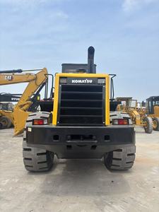 Chargeuse sur pneus Komatsu 470 modèle 2022, moteur Cummins, capacité de charge nominale de 20 tonnes, équipement de construction lourd, jaune, occasion, état optimal - Product Image 5