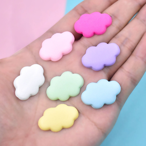 20 piezas/bolsa Accesorios para <span class=keywords><strong>uñas</strong></span> <span class=keywords><strong>Nubes</strong></span> de simulación y <span class=keywords><strong>nubes</strong></span> blancas Accesorios DIY Fundas de teléfono multicolor Juguetes para casa de juegos - Product Image 1