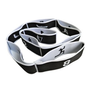 Banda Elástica <span class=keywords><strong>de</strong></span> Ejercicio Larga con Logotipo Personalizado, Cinta Elástica Numerada con Múltiples Lazos (8-12 Lazos) para Danza, Fitness, Pilates, Yoga - Product Image 1