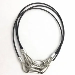 鋼線ロープ鋼鋼鋼鋼鋼鋼製のハードアイターミナルソフトリフティングスリングステンレス製の建設用途 - Product Image 4