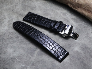 Nuovo Arrivo <span class=keywords><strong>Cinturino</strong></span> per <span class=keywords><strong>Orologio</strong></span> in Vera <span class=keywords><strong>Pelle</strong></span> di Alligatore di Alta Qualità, Colori Tradizionali, Varie Misure, per Orologi Classici - Product Image 5
