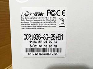 Nuevo Router Mikrotik <span class=keywords><strong>CCR1036</strong></span>-<span class=keywords><strong>8G</strong></span>-<span class=keywords><strong>2S</strong></span>+EM - Product Image 5