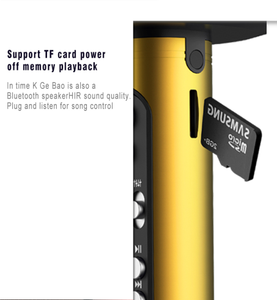 Hot Selling Music Singing <b>Wireless</b> <b>Microphone</b> Speakers Portable Handheld <b>Microphone</b> Ws858 For Ktv Singing - Product Image 5