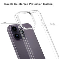 Étui Yanchentian 5-en-1 avec 2x verre trempé pour écran et 2x protecteur d'objectif d'appareil photo pour iPhone 17 Pro Max 6.9''