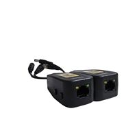 1 Par de Baluns Pasivos UTP 2 en 1 de 8MP 4K para Video y Alimentación, 300M, Conector RJ45 para Sistemas de Cámaras de Seguridad CCTV Analógicas AHD TVI CVI