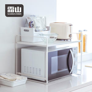 SHIMOYAMA Métal Four À Micro-ondes Rack Cuisine Comptoir De Stockage Organisateur Étagère Conception Haute Supports De Stockage - Product Image 6
