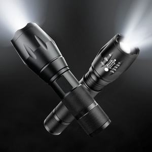 Vente flash Lampe torche LED rechargeable zoomable A100 T6 Puissante torche Batterie 18650 5 modes d'éclairage Alliage d'aluminium Camping en plein air - Product Image 6