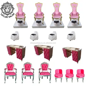 2020 Beauty salon equipment and furniture package foot tub pedicure spa chair