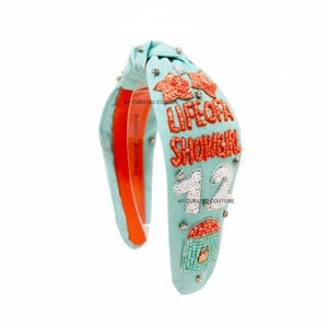 ที่คาดผมลูกปัดแบบผูกปมยอดนิยมสำหรับแฟนๆปาร์ตี้นักแสดงป๊อปสตาร์อุปกรณ์เสริมแฟชั่นสำหรับแฟนๆ - Product Image 1