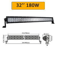 Barre lumineuse de travail à Led droite 12V 24V 14 22 32 42 52 pouces, barre lumineuse à Led pour voiture tout-terrain, Combo 4x4 SUV ATV haute puissance à double rangée