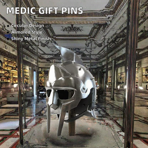 Instruments médicaux Thermomètre Injecteur Ambulance Stéthoscope Infirmière Médecin Cadeau Médicaments Broches Argenté poli Plaqué argent UV ARMOUR - Product Image 2