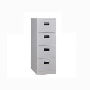 Office Steel 4 Tier Filing Cabinet A4 File Cabinet Drawer Metal Storage Drawer Cabinet