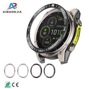 Bisel de Reloj de Acero Inoxidable para <span class=keywords><strong>Garmin</strong></span> Quatix 8, Cubierta Adhesiva Pulida, Protector Antiarañazos, Anillo Protector - Product Image 1